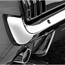 1967-68 BUMPER GUARDS, RH front, reproduction, use with rubber pad